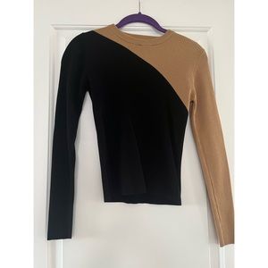 Zara size medium contrasted sweater